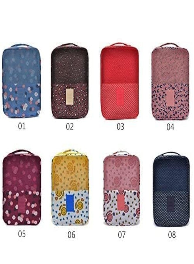 HATANU Waterproof Travelling Shoe Storage Bag Footwear Organiser Pouch Portable Shoes Storage Bag Shoes Bag for Travel for Men and Women Multi-Purpose Portable Rack Foldable Organizer (Multicolor) - Image 4